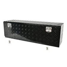 60"X17"X18" Aluminum Truck Underbody Tool Box Trailer RV Bed Storage+Lock Key