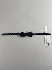 JANIE AND JACK Boys Bow Tie Navy Stripe Adjustable 2T 3T 4T 5T NWT