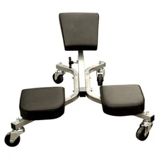 Keysco 78033 Work Seat Knee Saver, Adjustable Height and Tilt, 300 Lbs Capacity