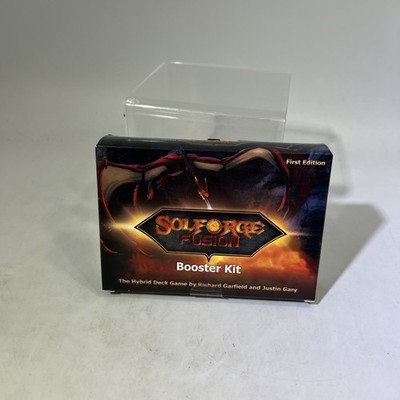 SolForge Fusion Booster Kit 1st Edition Richard Garfield TCG Sealed #ML