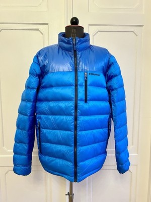 Patagonia Daunenjacke Royal Blau Jacke Blue Puffer Goose Down Sweater XL X Large