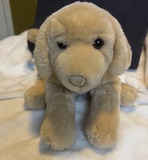 Animal Alley Yellow Lab Toys R Us Labrador Dog Plush 12" Rare Year 2000