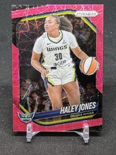 Haley Jones 2025 Panini WNBA Prizm #43 Pink Velocity /79
