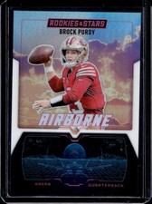 2025 Panini Rookies & Stars Brock Purdy Airborne White #/149 49ers