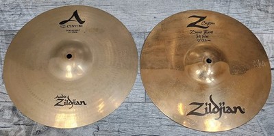 Zildjian A-Custom/Z  13'' Combi Dyno Beat Hi-Hat Cymbal Made in USA  D   TOPDEAL 