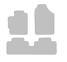 Fußmatten passend für Toyota Yaris Typ P9, KSP9, NSP9 (Baujahr 2005 - 2016), Rob