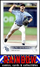 2022 Topps Update #US228 J.P. Feyereisen Rookie Tampa Bay Rays