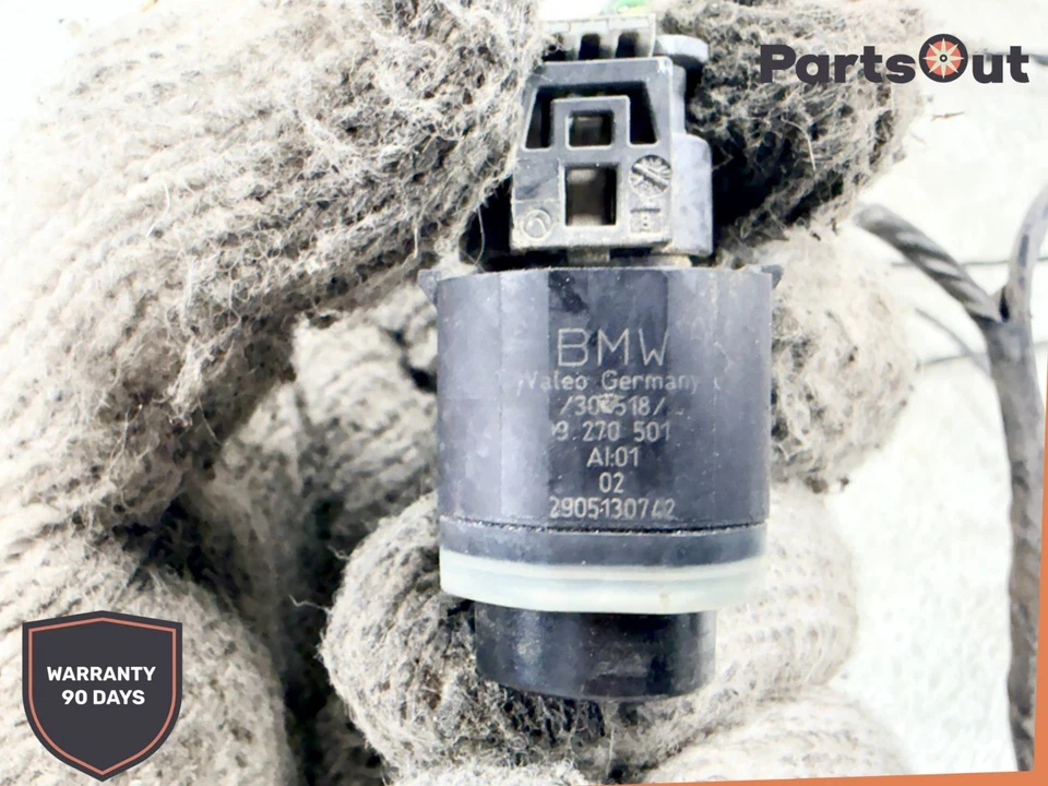 BMW X5 2007-2013 E70 PARACHOQUES TRASERO PDC DISTANCIA DE ESTACIONAMIENTO SENSOR ARNÉS DE CABLES Foto 2 de 4