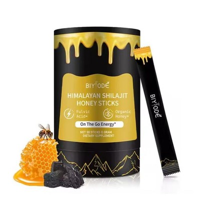 Better Alt Pure Himalayan Shilajit Sticks with Honig, natürlich süßer.-
