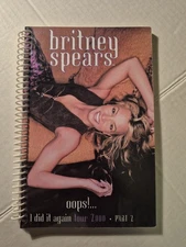 Britney Spears Tour Itinerary Book USA - oops! I did It again tour 2000 PART 2