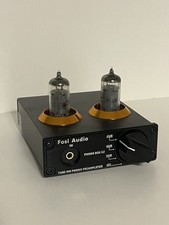 Fosi Audio Box X2 Phono Preamp, Mini Stereo Audio Hi-Fi Preamplifier with Gain