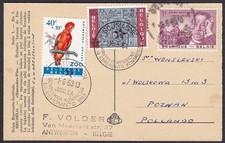 Belgium 1963 Benelux Esperanto Congress postcard