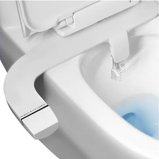 Ultra-Slim Bidet Attachment for Toilet, Dual Nozzle Self Cleaning , Non-Electric