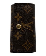 Authentic LOUIS VUITTON Multicle 4 / Key Case Brown Women M62631 0905
