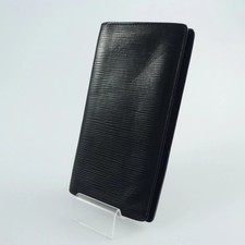 Pre-Owned Louis Vuitton Epi Portefeuille Brazza Long Bifold Wallet M60622 Init.M