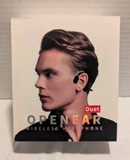 OpenEar Duet Wireless Sports Headphones Over the Ear. Bluetooth Waterproof. New