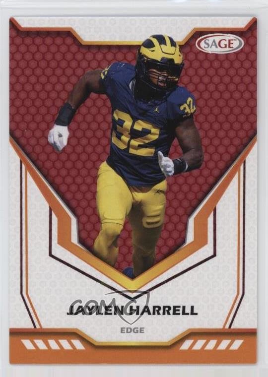 2024 SAGE HIT Low Series Red Jaylen Harrell #54 Rookie RC 18bm