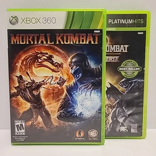 Mortal Kombat 9 & Mortal Kombat vs DC Xbox 360