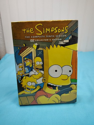 #ad #ad The Simpsons: The Complete Tenth Season Collectors Edition DVD NEW SEALED $19.89