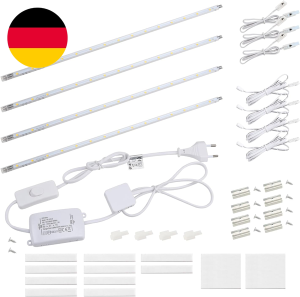 Da Light Led Unterbauleuchte Mit Schalter 7W 700Lm 4000K Neutralweiß Lichtleiste-image