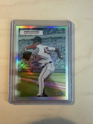 2025 Topps Chrome Platinum Baseball Pedro Martinez/David Ortiz 55DH-16 Red Sox