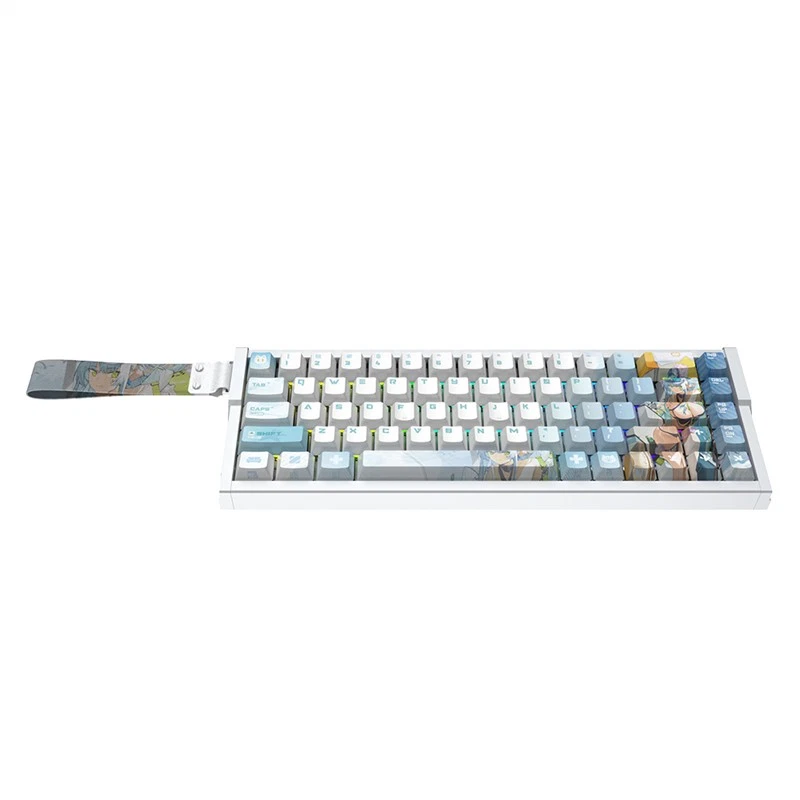 GIRLS' FRONTLINE 2:EXILIUM Klukai Cerulean Breaker MG68 Wired Game Keyboards - Image 4 of 4