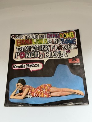Wenke Myhre - 7'' Vinyl Single.FLOWER POWER KLEID. Polydor