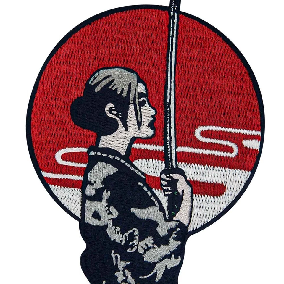 Japanese Bushido Embroidered Iron /Sew On Patches Hat Jeans patch applique 1044R - Image 3 of 4