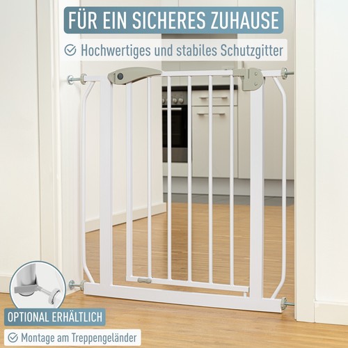 Treppenschutzgitter Türschutzgitter Haustiergitter ohne Bohren Berrin ib style - Bild 2 von 9