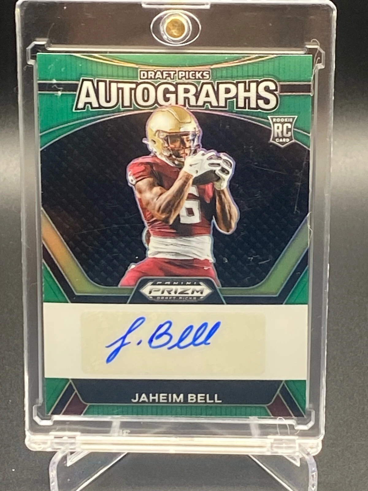 Jaheim Bell Panini Prizm Draft Picks Draft Picks Autographs #DPAJBL Base