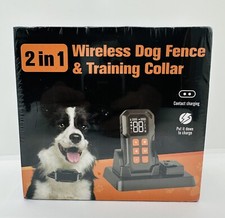 Muumlu Wireless Dog Fence Training Collar Still Sealed