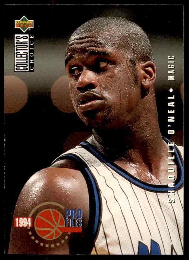 1994-95 Upper Deck CC Profiles Shaquille O'neal Magic #205