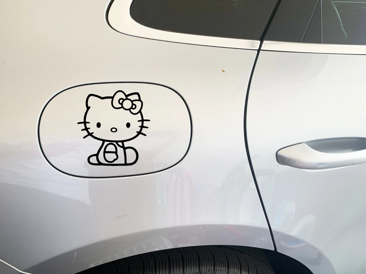 Hello Kitty Car Decal, 48 OFF