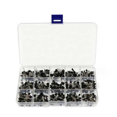 Sortiment Set ''Transistoren'' - NPN PNP Transistor - TO-92 Kit Set - 600pcs