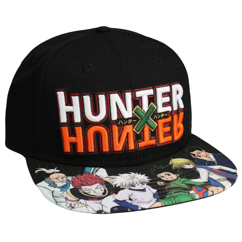 Hunter x Hunter Logo Gon & Killua Flat Bill Snapback Cap Hat