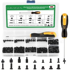 663pcs Laptop Screws M.2 NVMe SSD Mount Kit M2-3 w/ Screwdriver l2 LuKaiSen  