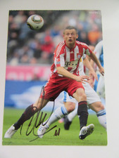 Ivica Olic Nr. 11 - signiert - Autogrammkarte Postkarte Bayern M&uuml;nchen AK 2010