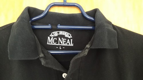 Herren-Polohemd "MC NEAL" Gr. L schwarz Kurzarm gebraucht gut erh. N249 - Bild 3 von 4