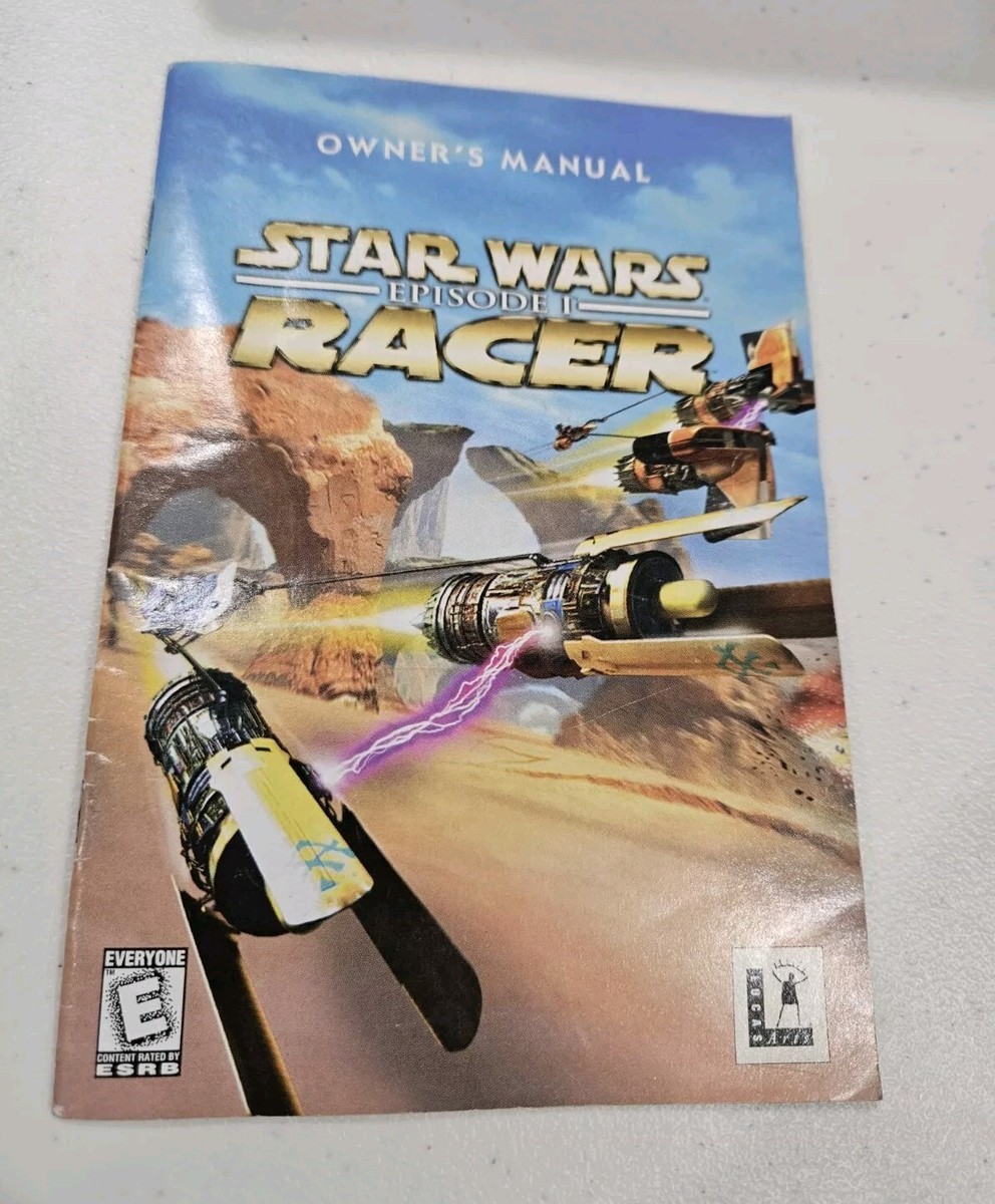 Star Wars Episode 1 Pod Racer (N64 Nintendo 64) Tested Game And Manual Star Wars Episode 1 Pod Racer (N64 Nintendo 64) Tested Game And Manual