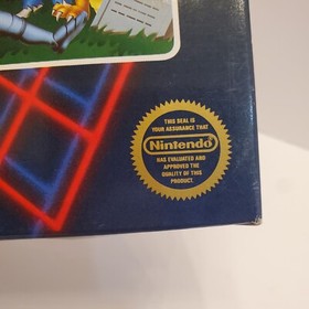 Ghosts N Goblins Nintendo NES Round Seal Black Box Hang Tab 5 Screw NO REV A