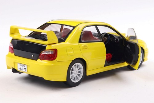 1:18 Subaru Impreza WRX STI 2003 -- Streetfighter Yellow -- Solido - Picture 8 of 9