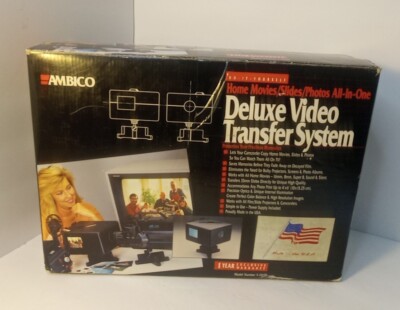 Photo Transfer System Ambico V-0650 ALL-IN-ONE Deluxe Video Transfer System