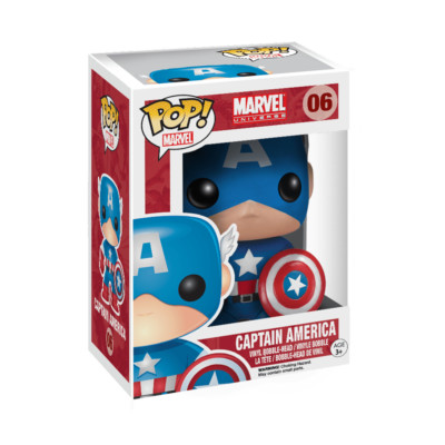 Funko Pop! Vinyl: Marvel - Captain America #6 830395022246| eBay