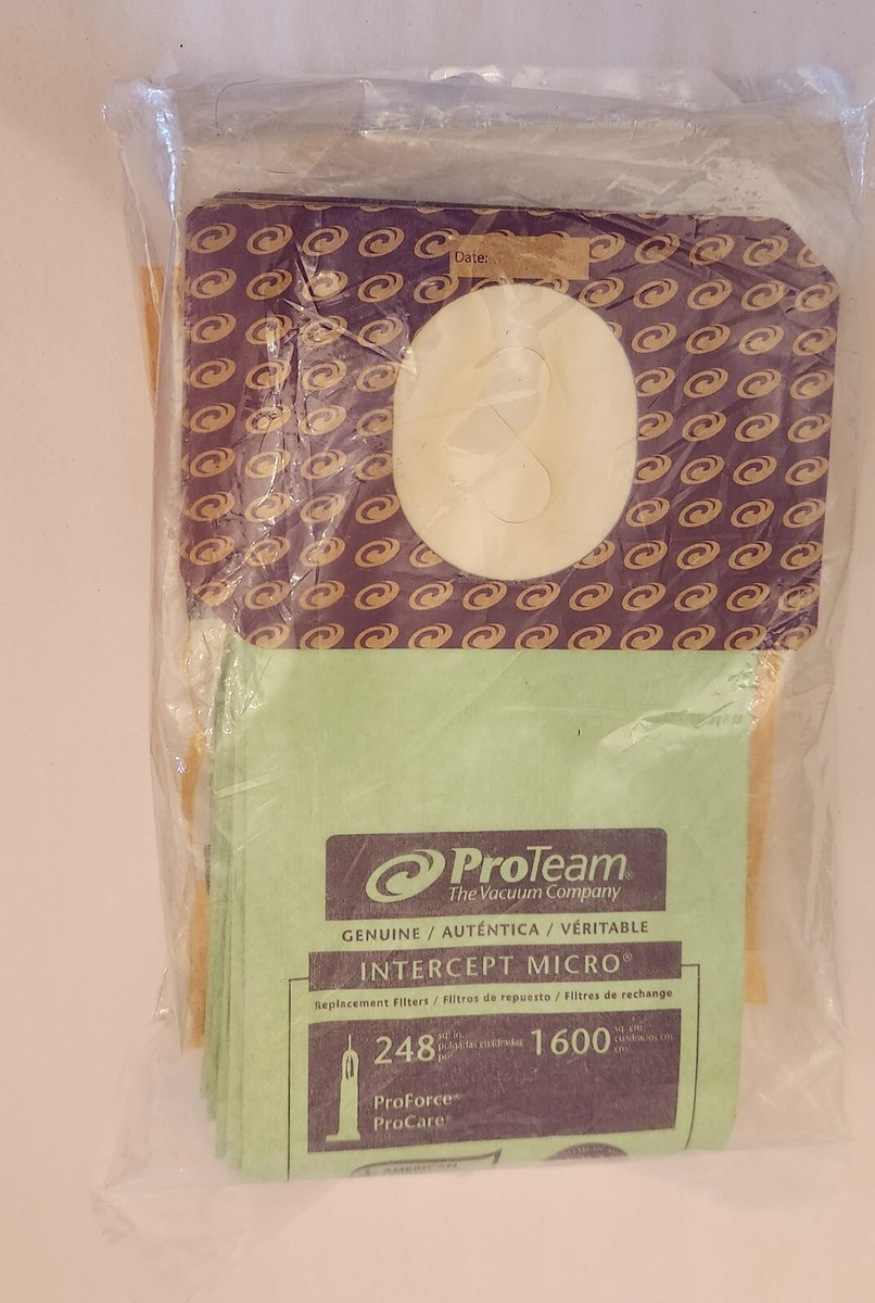 ProTeam Intercept Micro Replacement Filter Bags 10 Count ProTeam Intercept Micro Replacement Filter Bags 10 Count
