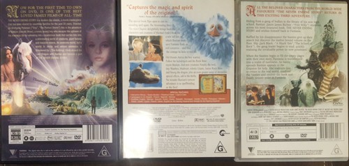 NEVERENDING STORY I, II, III FANTASIA RARE DVD 1980s CULT FILM TRILOGY SET 1 2 3 - Picture 2 of 3