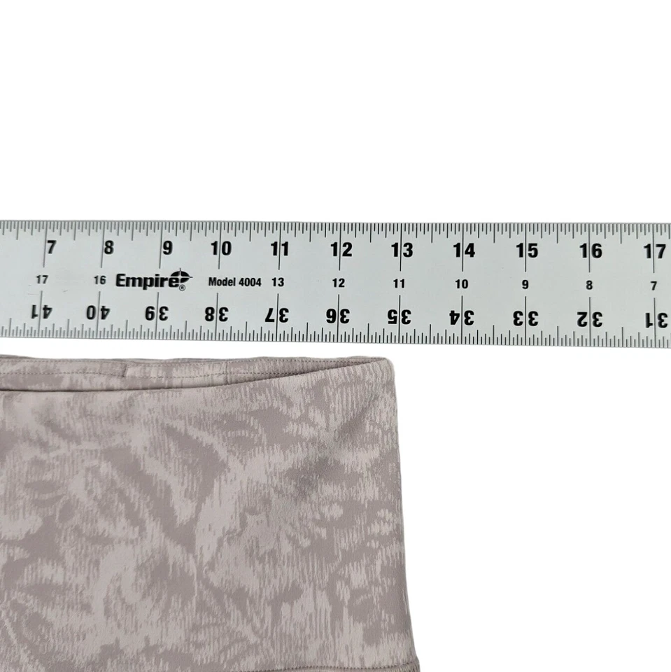 Legging ioga Athleta Elation texturizada apertada feminina tamanho médio estampa rosa 7/8 - Imagem 4 de 4