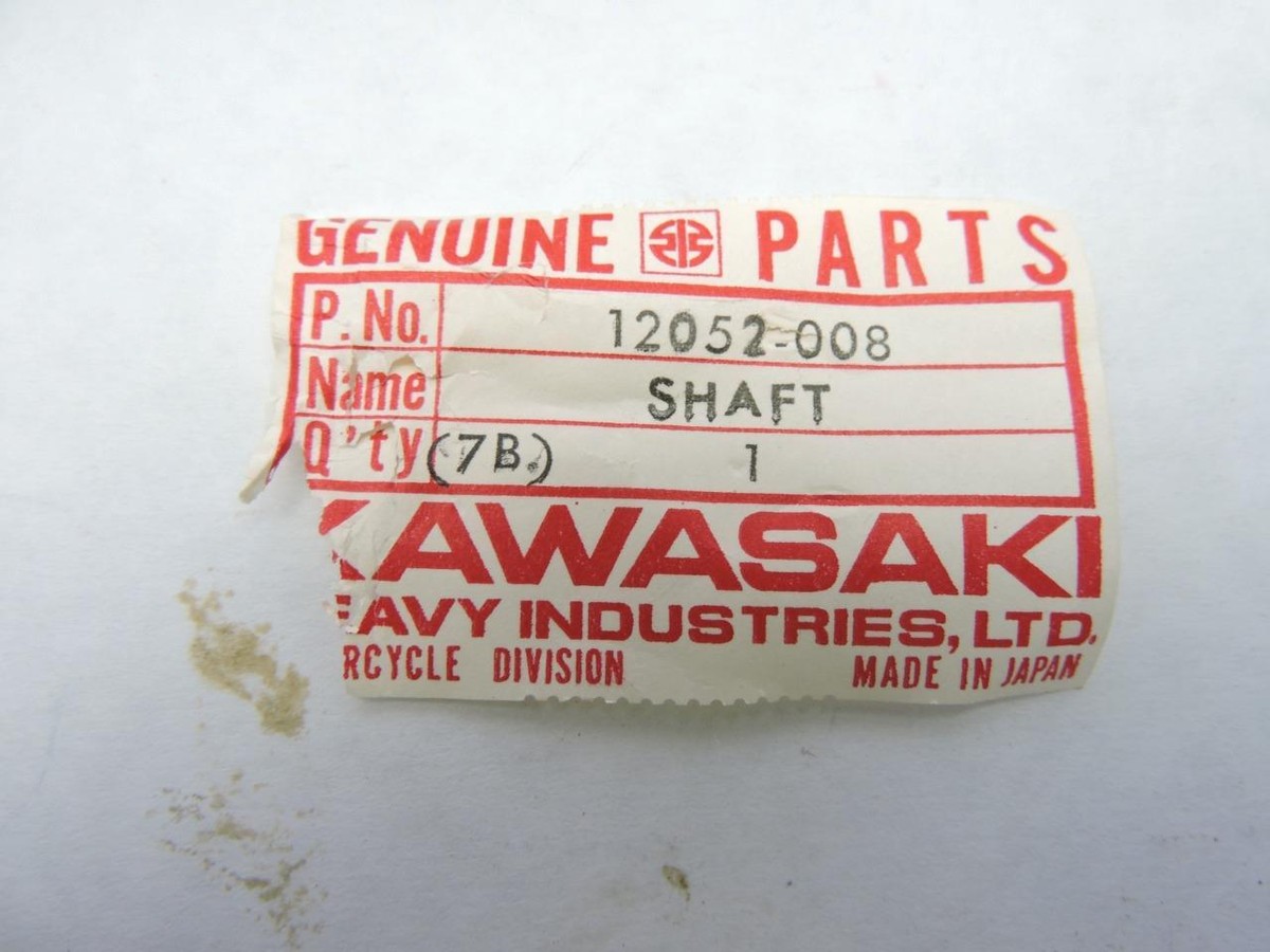 12052-008 NOS Kawasaki Balancer Shaft KZ750-B1 KZ750-B3