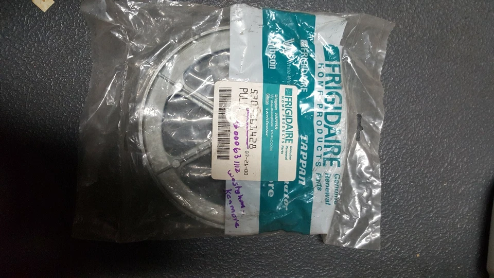 Frigidaire OEM Washing Machine Pulley 5303161428 3161428 Q000631112 - Image 2 of 3