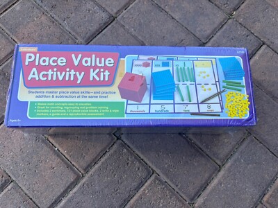 New In Box* Lakeshore Learning PLACE VALUE ACTIVITY KIT LC165, gr.1-3 MSRP $39+