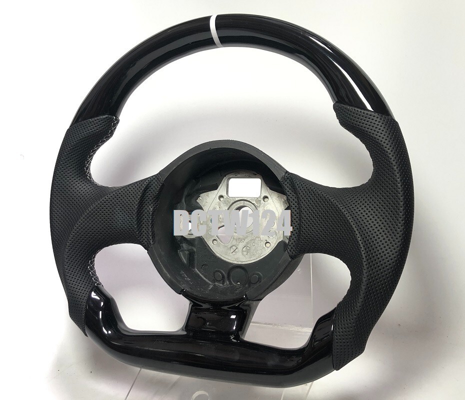Piano black steering wheel Lamborghini Gallardo LP550 570 color ring stitching